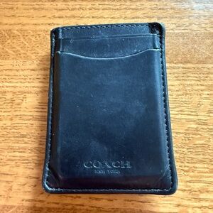 Coach Slim Wallet With Money Clip